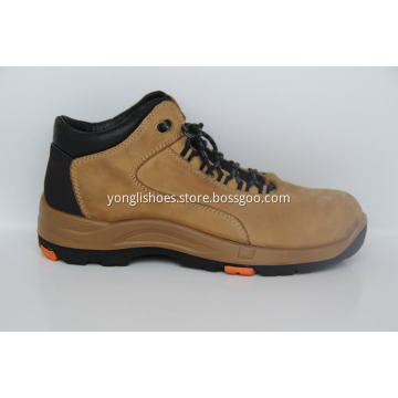 2 Layer Buffalo Leather Safety Shoes A-661
